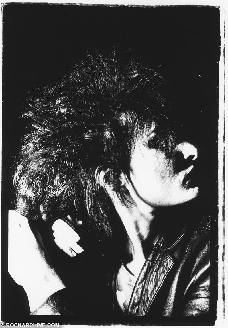 A limited edition print of Siouxsie Sioux shot in profile