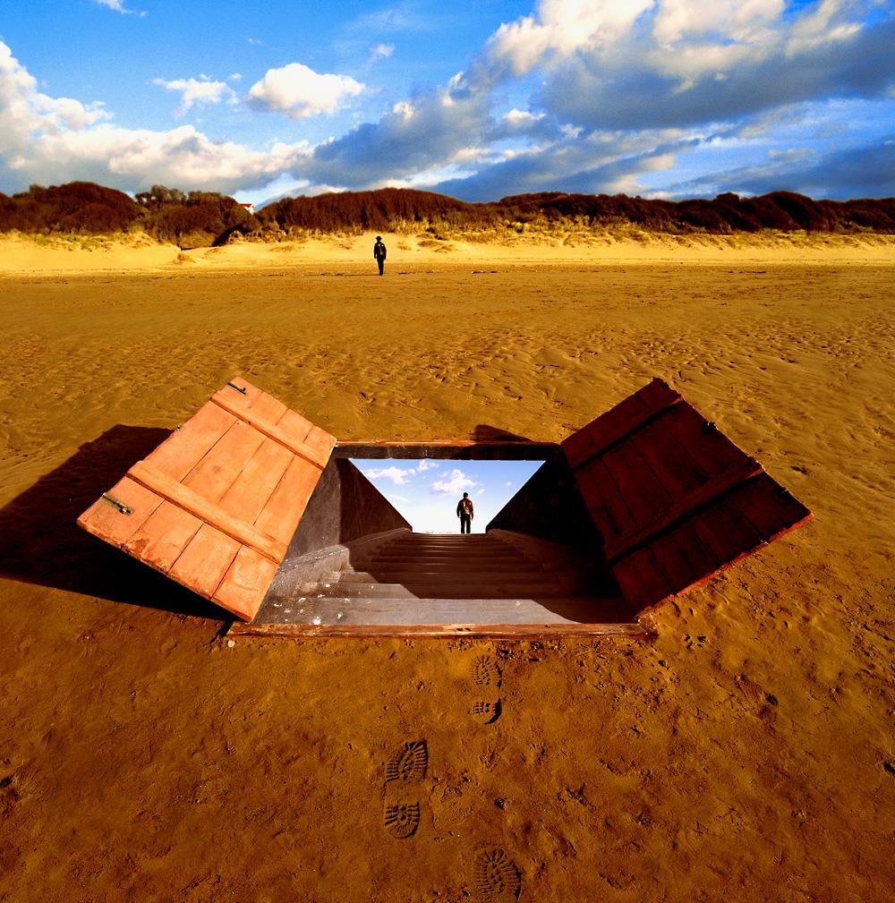 Artwork by Storm Thorgerson for Thornley's album Come Again