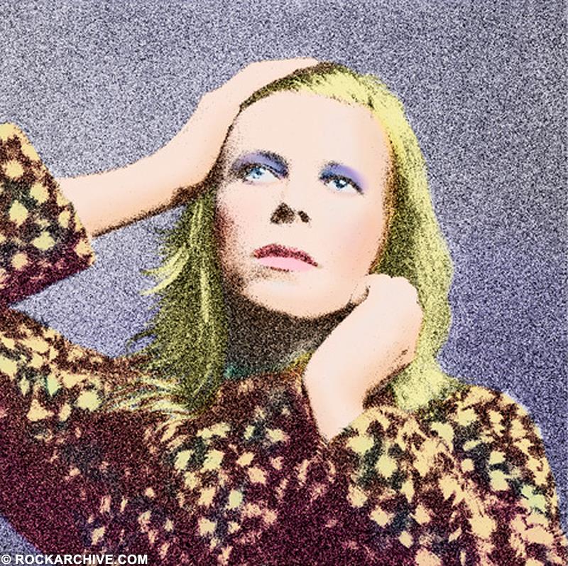 David Bowie Oh You Pretty Things Print Terry Pastor Photo david-bowie-oh-you-pretty-things-print-terry-pastor-photo