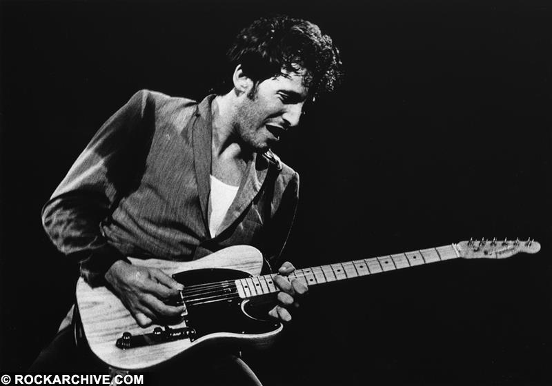 Springsteen 1981 Bruce Springsteen | Rotterdam, 1981 Print | Lex Van Rossen photo