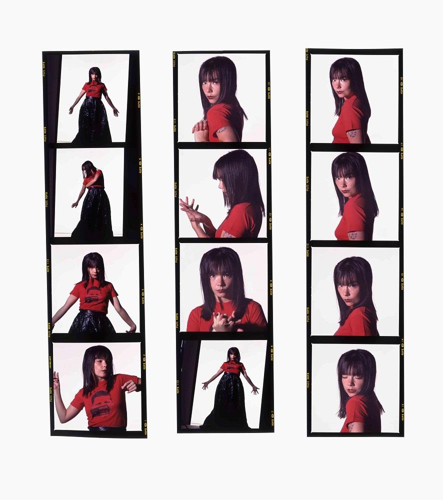 Bjork, London 1995 by Jill Furmanovsky. Available for sale.