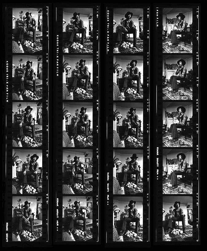 Jimi Hendrix (JH006BW)