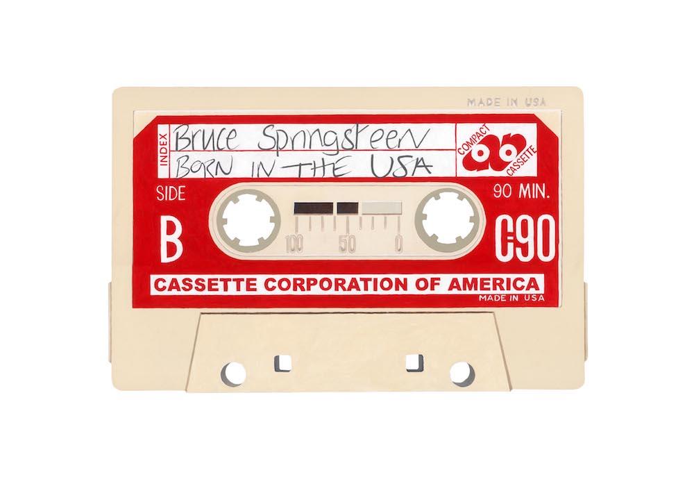 Bruce Sprinsteen 'Born in the USA' by artist Horace Panter 