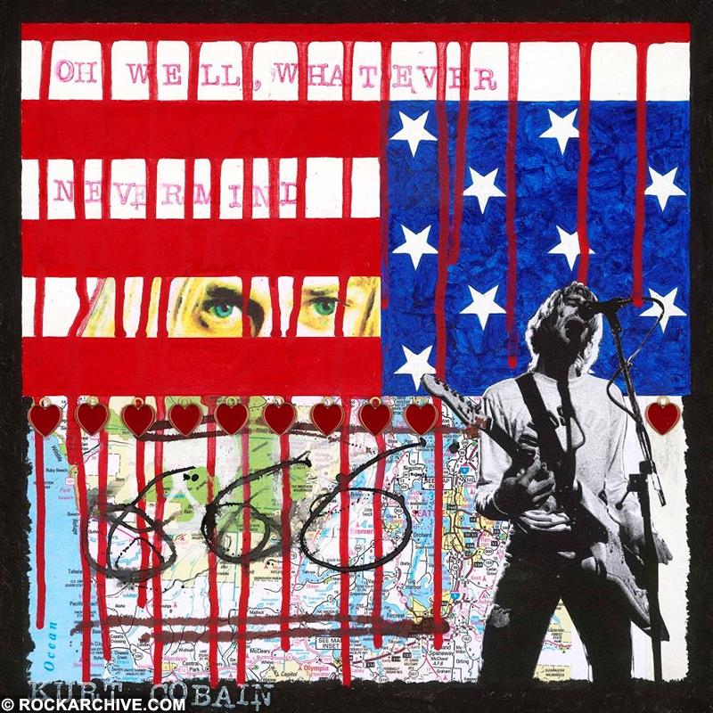 Kurt Cobain by artist Horace Panter