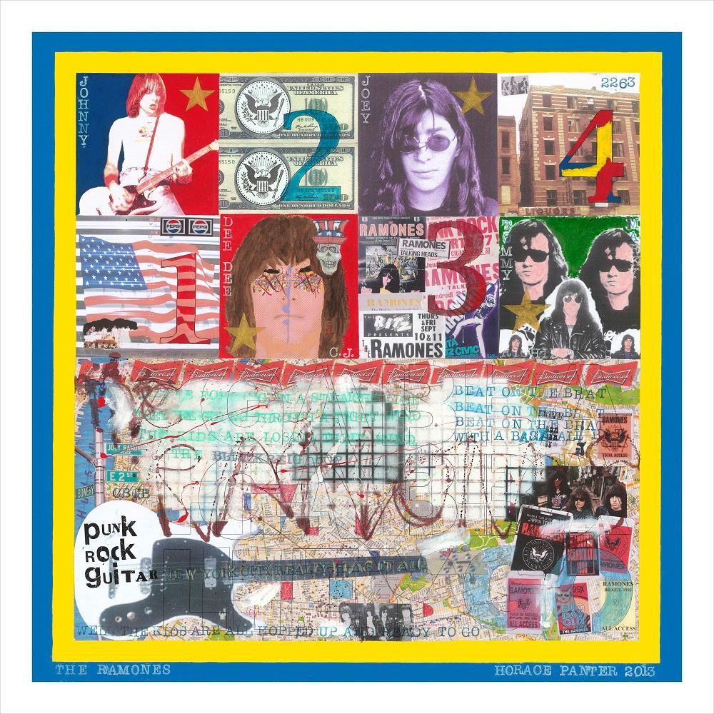 The Ramones by artist Horace Panter 
