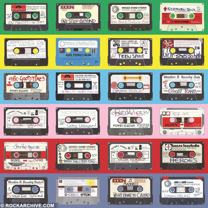 Horace Panter Cassette Compliation Artwork