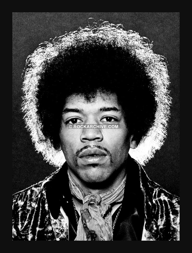 Hadrix Jimi Hendrix Black And White