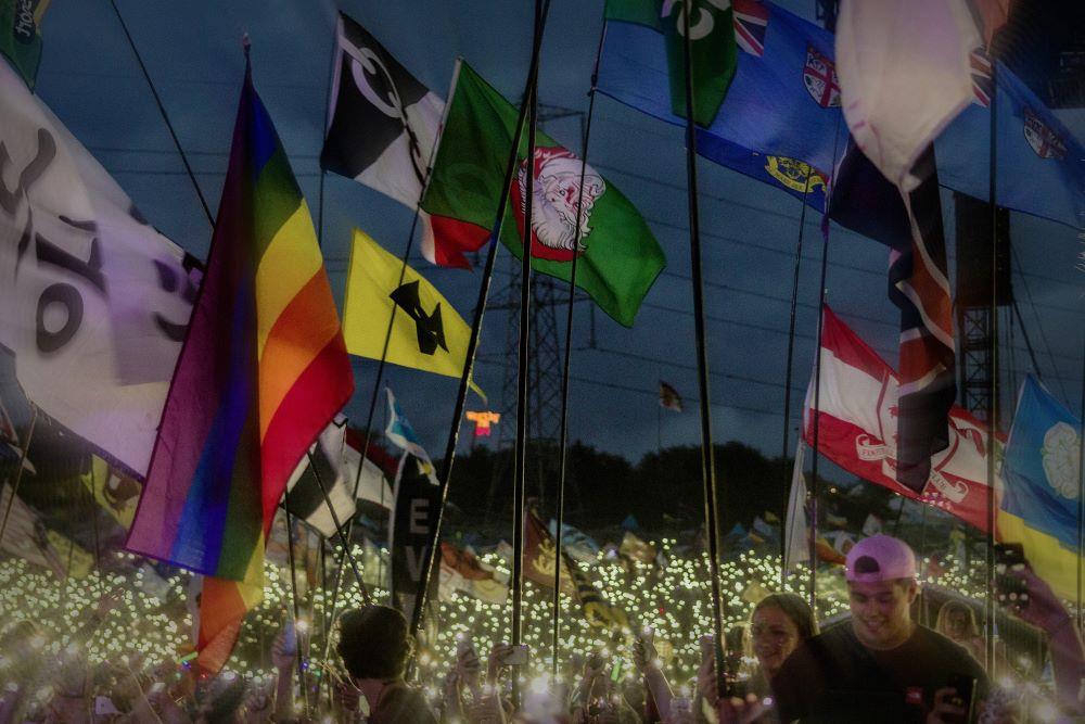 Glastonbury Festival Flags Print | Andi Blake Photo