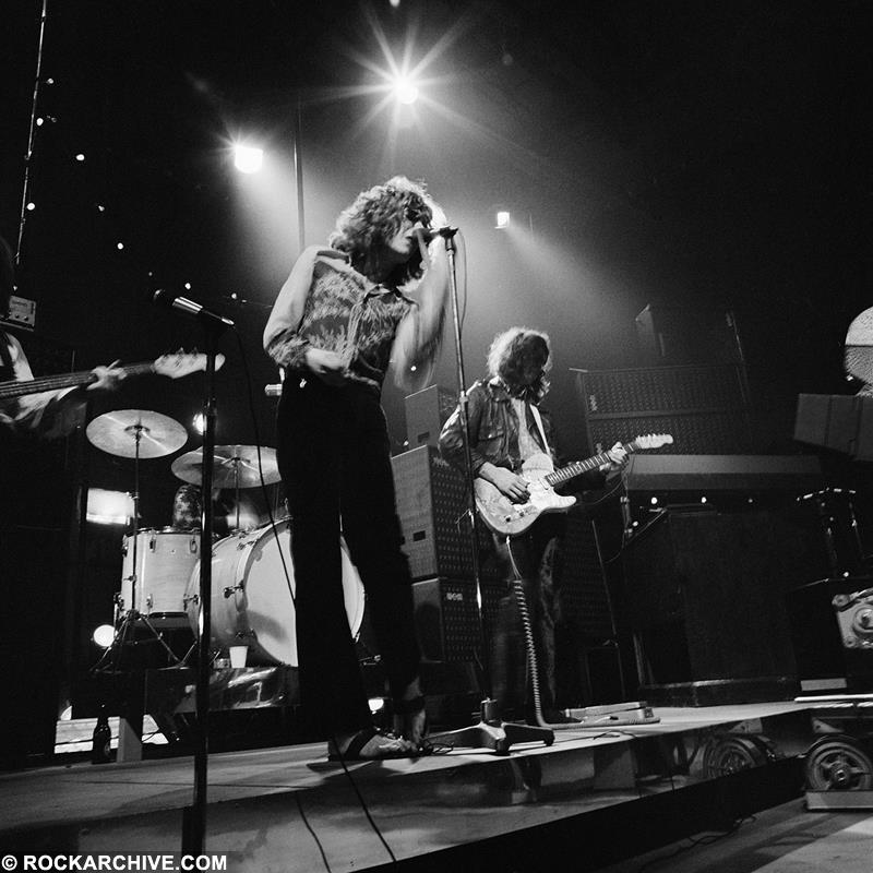 Led Zeppelin Mid Performance Led Zeppelin | Supershow 1969 Print | Gered Mankowitz Photo