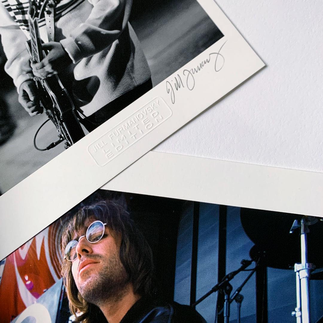 Oasis Knebworth Book and Triple Print Set