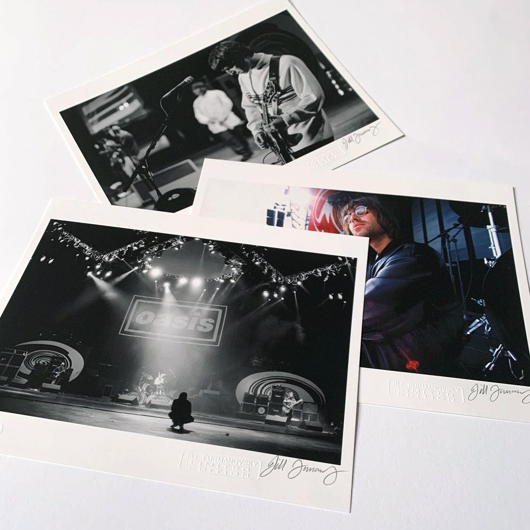 Oasis Knebworth Book and Triple Print Set