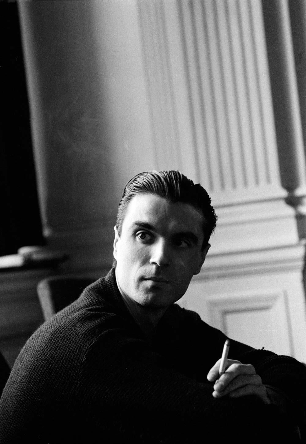 David Byrne, Talking Heads photographed by Jill Furmanovsky in Edniburgh in 1979