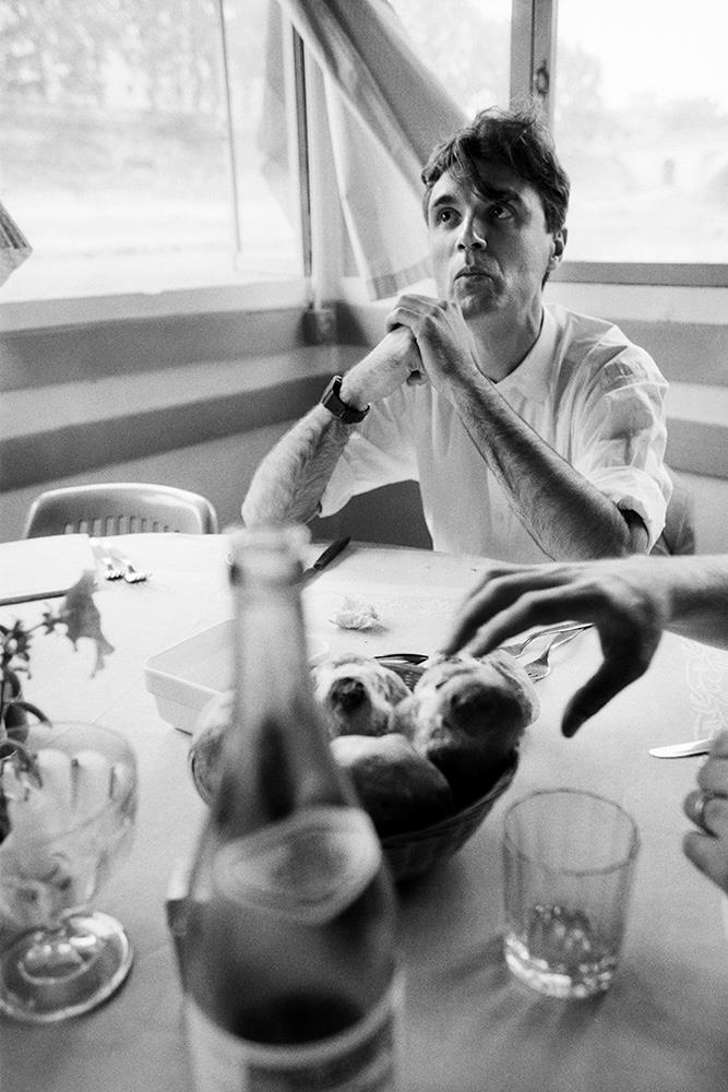 David Byrne, Talking Heads Photograph - shot be music photographer Luciano Viti in Rome in 1983