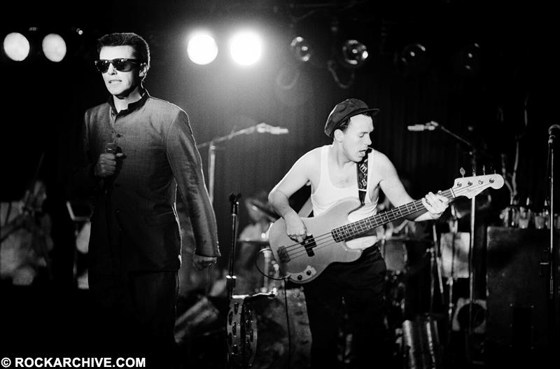 Madness performing in Boston, USA in 1983 photographed by Michael Grecco