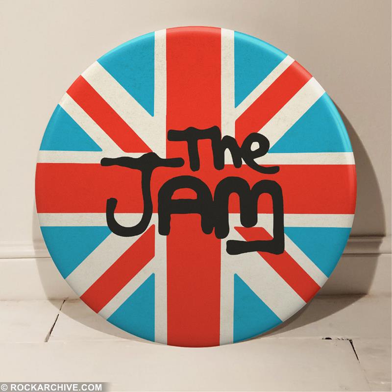 The Jam | Giant Pin Badge | By Tony Dennis AKA Tape Deck Art