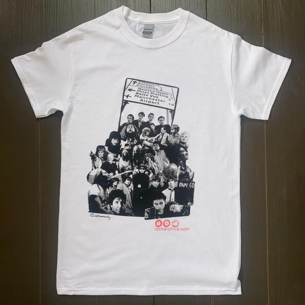 Jill Furmanovsky Tshirt on plain background