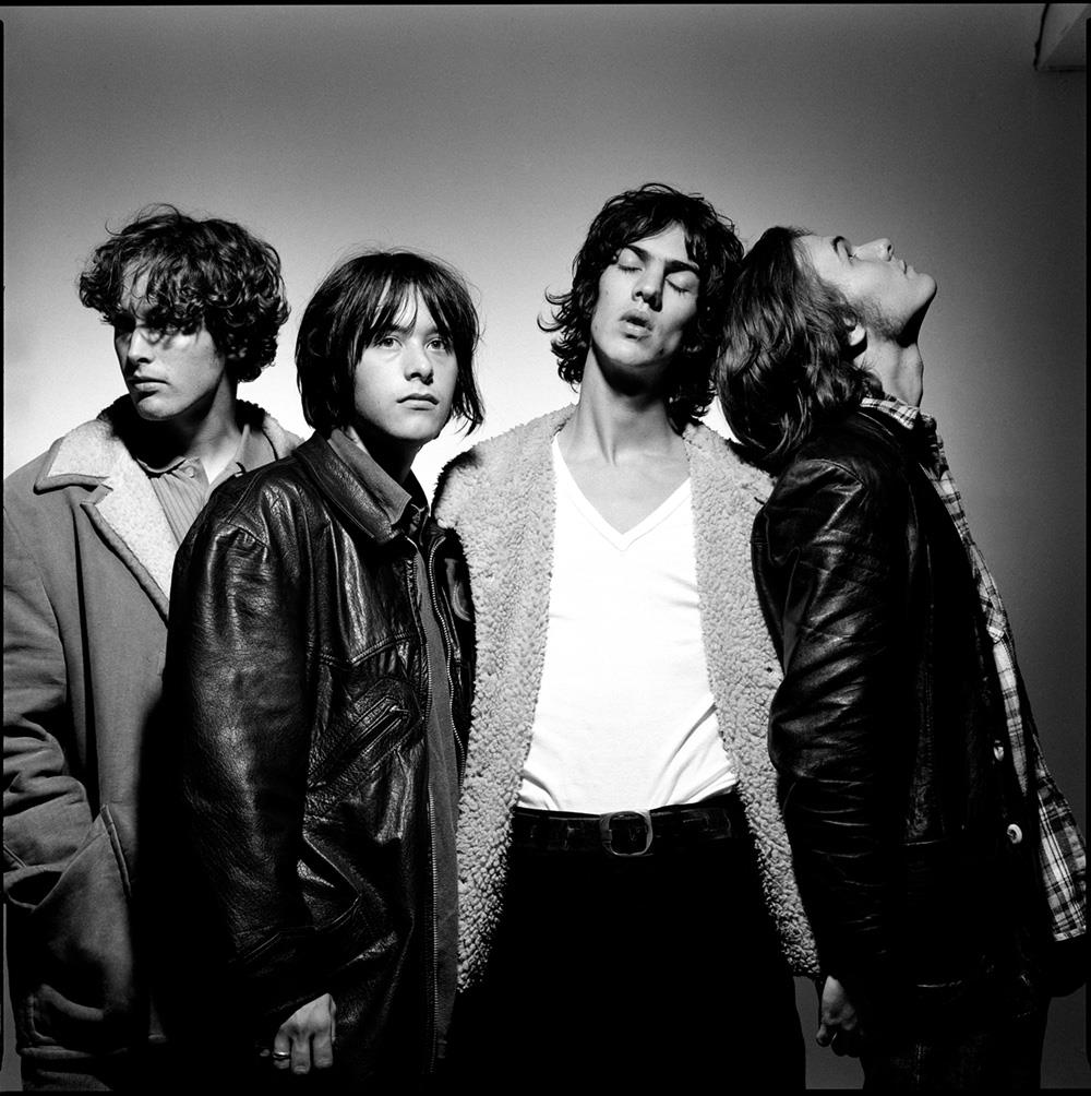 A limited edition print of Britpop band The Verve.