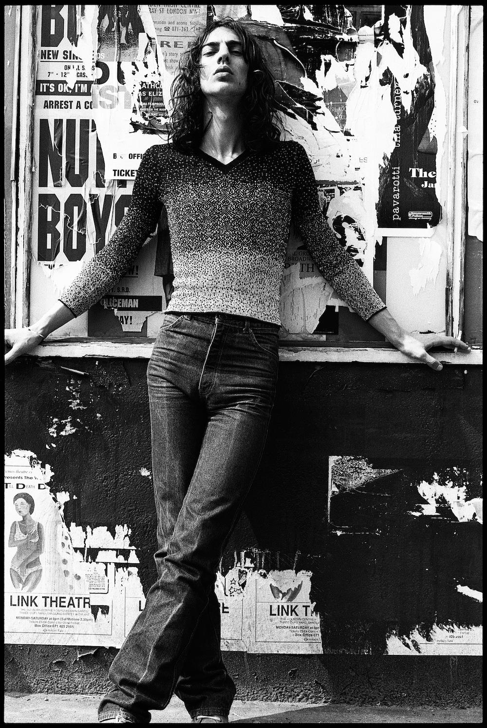 A limited edition print of a young Richard Ashcroft, The Verve taken in 1993.