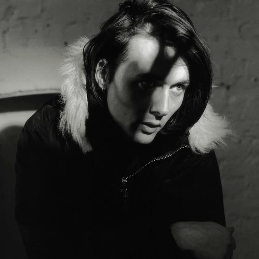 A limited edition print of Brett Anderson, Suede close-up and in shadow
