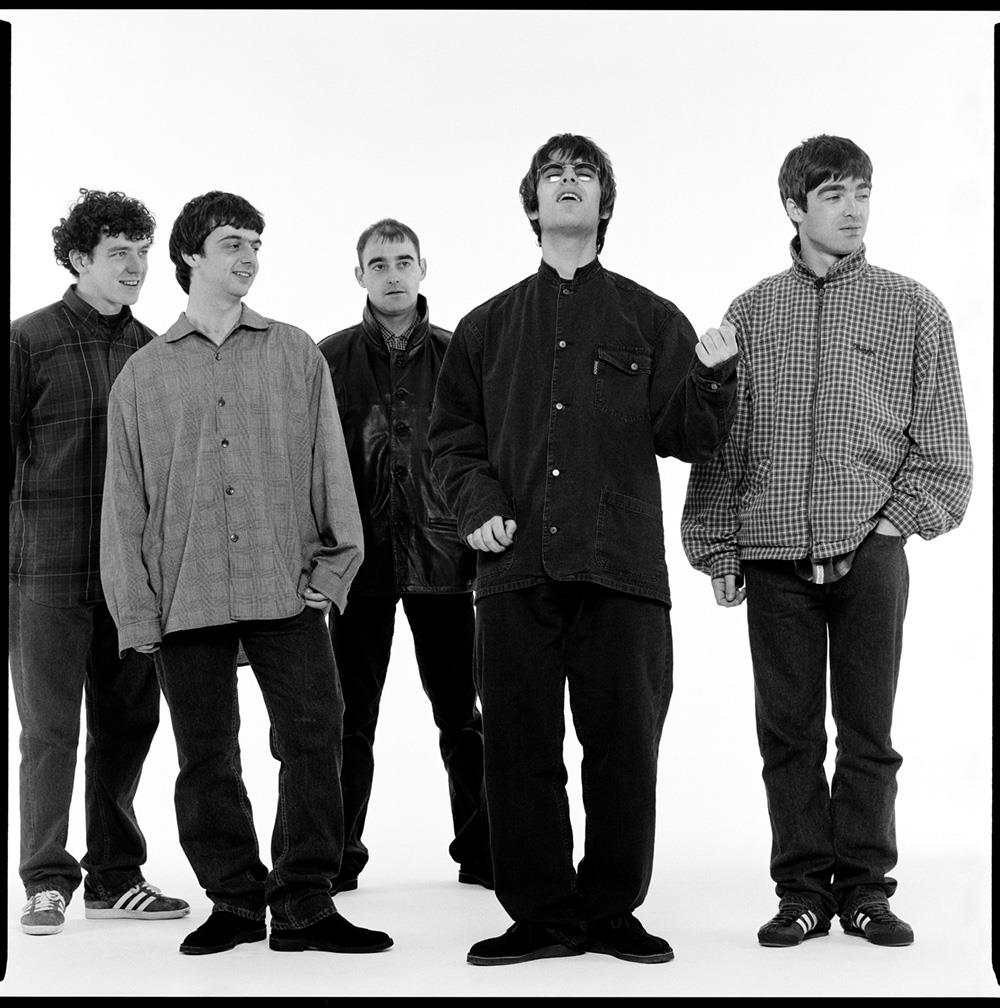 A fine art print of Oasis shot in Manchester in May 1994.